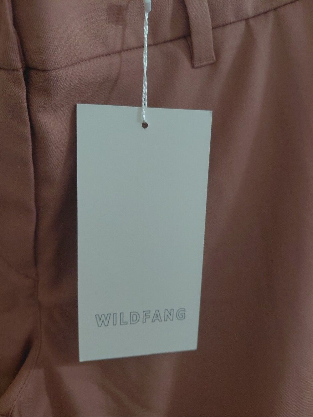 NEW Wildfang The Empower Trouser in Rose Brown Size 2 Casual Dress Pants NWT - Picture 3 of 9